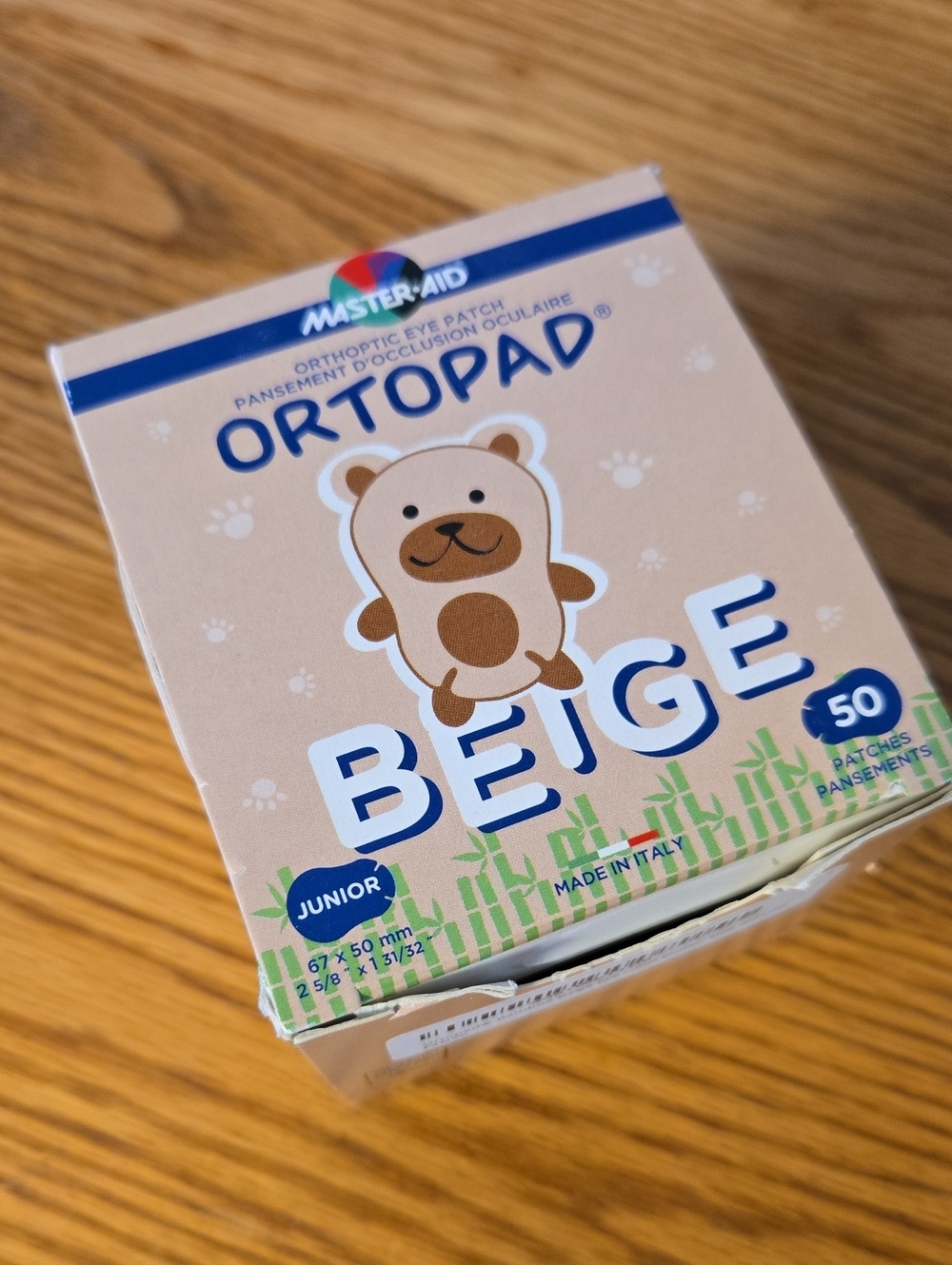 Ortopad Beige Junior Eye Patch - Beige